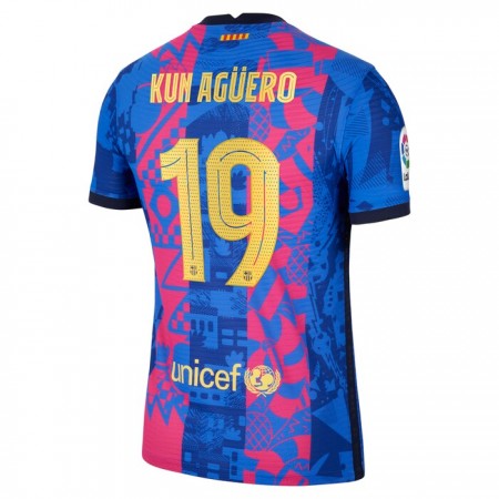Billiga Fotbollströjor FC Barcelona Sergio Agüero 19 Tredje tröja 2021/22 Kortärmad